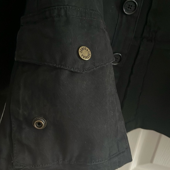 Zadig & Voltaire Virginia grunge jacket.  XS in BLACK. In EXCELLENT CONDITION! - Picture 8 of 14